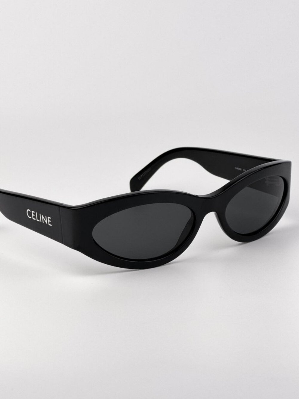 Celine CL40288I MONOCHROMS 01A Sunglasses – Black Grey Cat Eye NEW AUTHENTIC - Picture 6 of 11